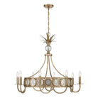 Savoy House - 1-1205-8-127 - Eight Light Chandelier - Hearst - Noble Brass