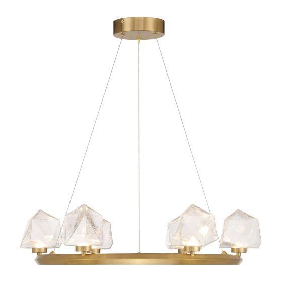 Savoy House - 1-1237-6-322 - LED Chandelier - Castello - Warm Brass