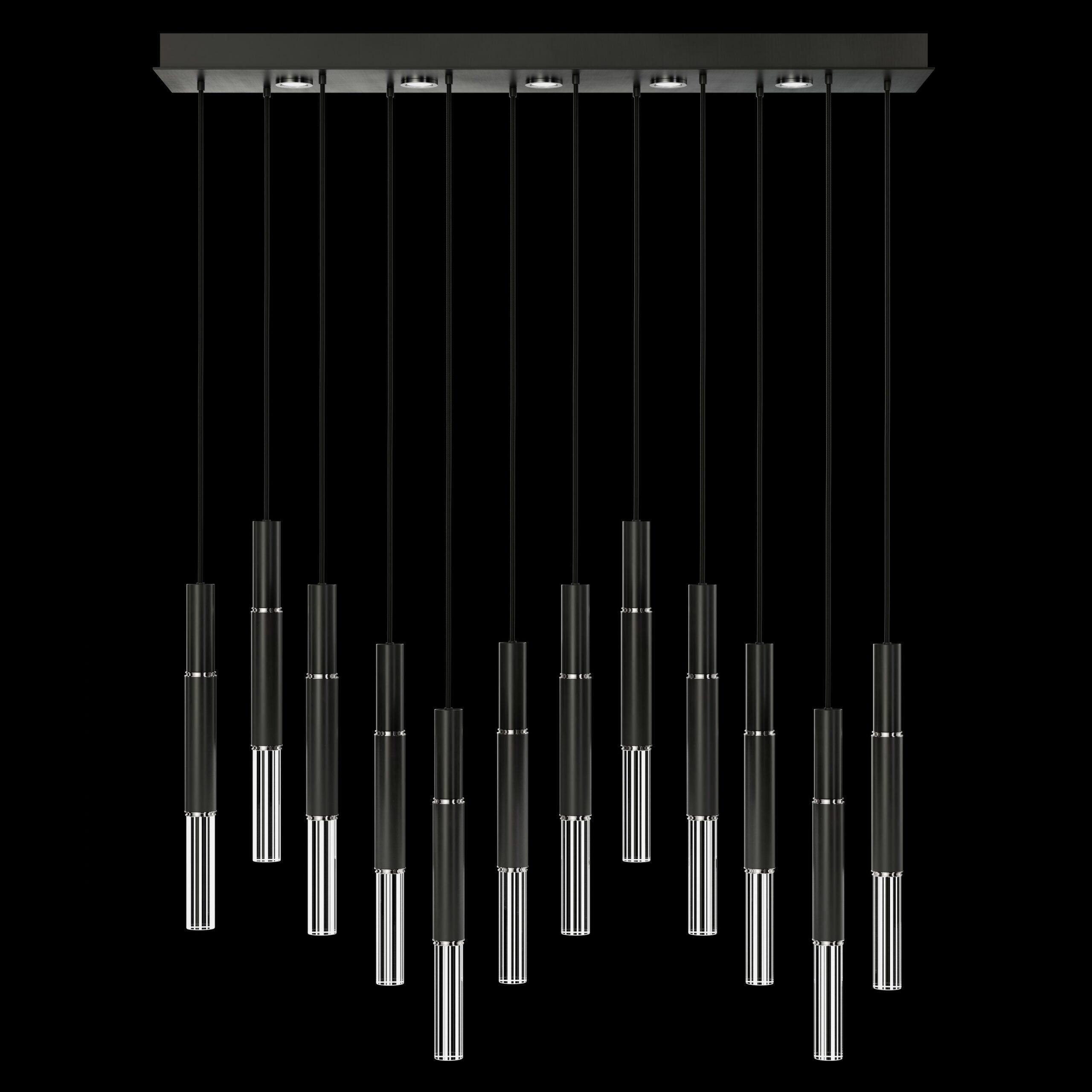 Fine Art Handcrafted Lighting - Antonia LED Linear Pendant - 100019-110 - Canada Light Shop