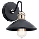 Kichler - Clyde Wall Sconce - 45943BK - Canada Light Shop