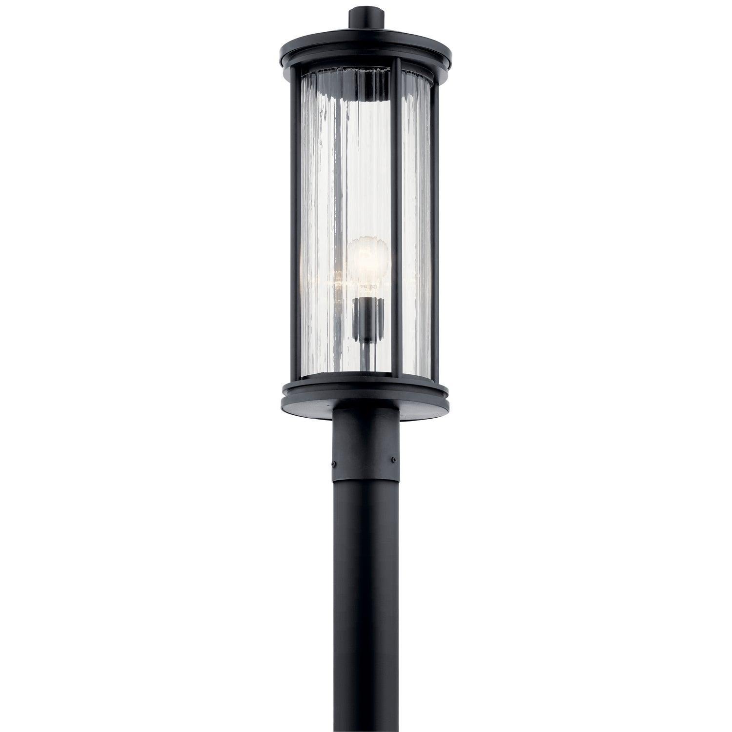 Kichler - Barras Outdoor Post Mount - 59025BK - Canada Light Shop