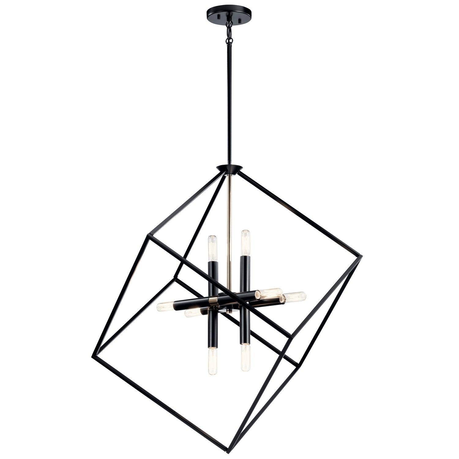 Kichler - Cartone Chandelier - 42526BK - Canada Light Shop