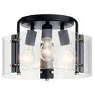 Kichler - Thoreau Semi Flush Mount - 42954BK - Canada Light Shop