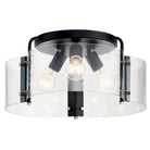Kichler - Thoreau Semi Flush Mount - 42955BK - Canada Light Shop