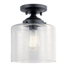 Kichler - Winslow Semi Flush Mount - 44033BK - Canada Light Shop