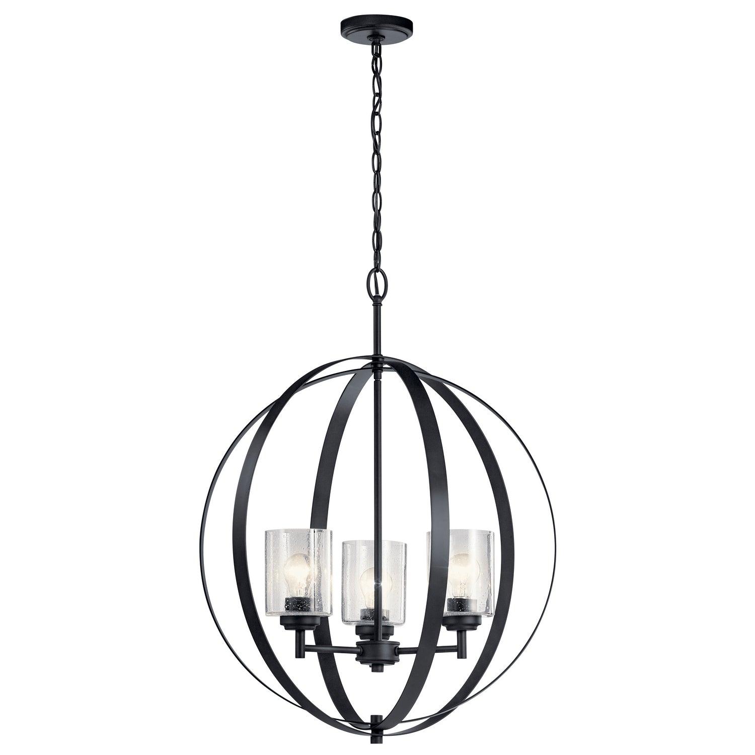 Kichler - Winslow Dome Chandelier - 44034BK - Canada Light Shop