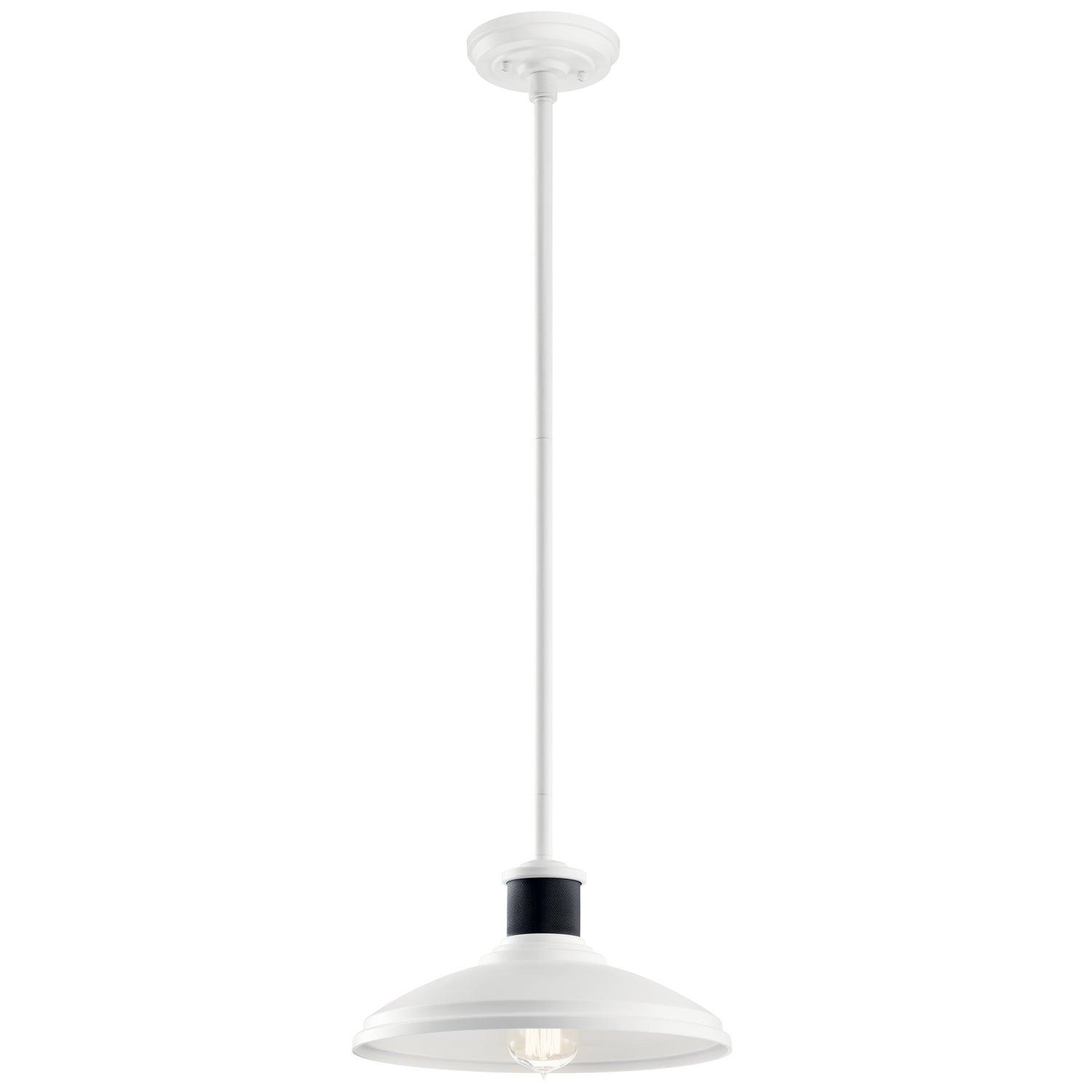 Kichler - Allenbury Outdoor Pendant/Semi Flush Mount - 49982WH - Canada Light Shop