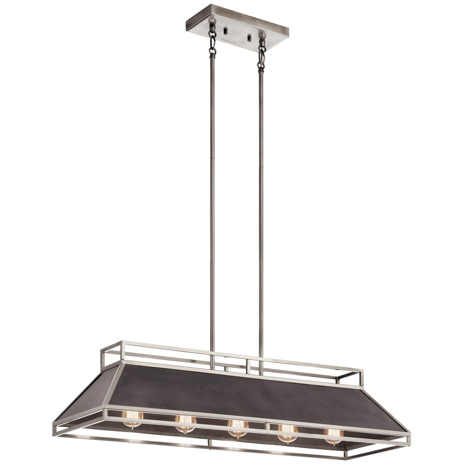 Kichler - Grendel Linear Chandelier - 52037CLP - Canada Light Shop