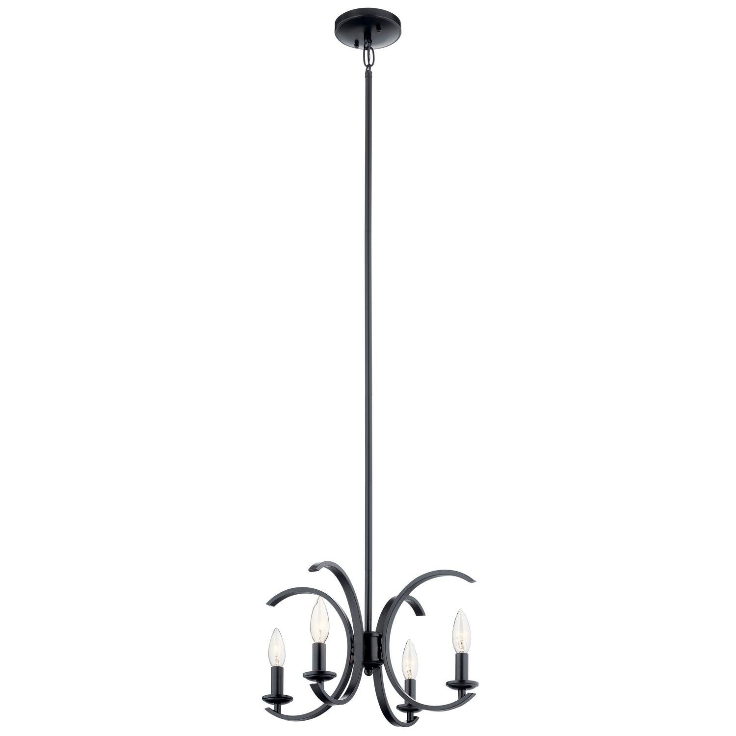 Kichler - Cassadee Pendant/Semi Flush Mount - 52119BK - Canada Light Shop