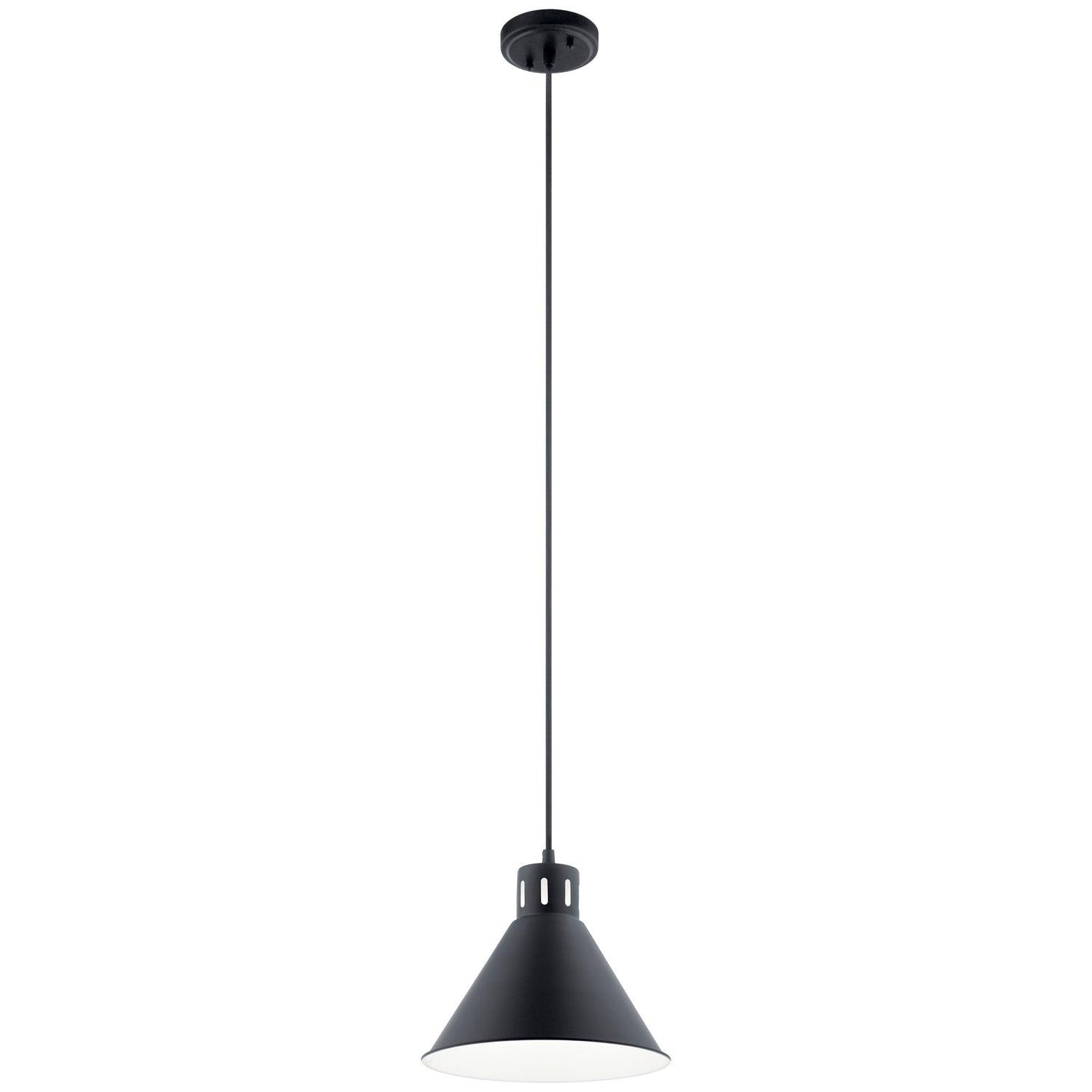 Kichler - Zailey Cone Pendant - 52176BK - Canada Light Shop