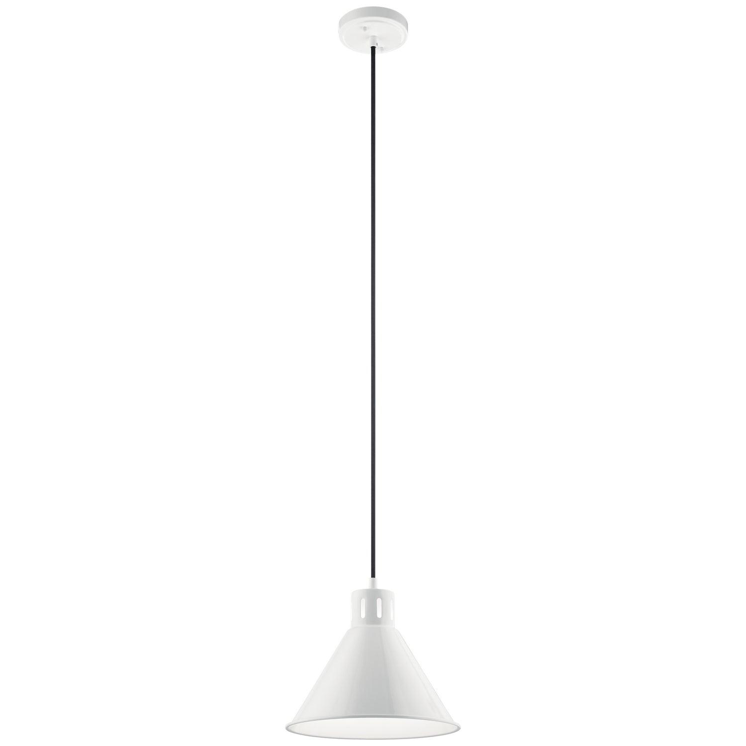Kichler - Zailey Cone Pendant - 52176WH - Canada Light Shop
