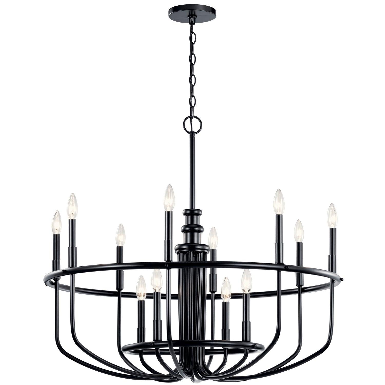 Kichler - Capitol Hill Chandelier - 52305BK - Canada Light Shop