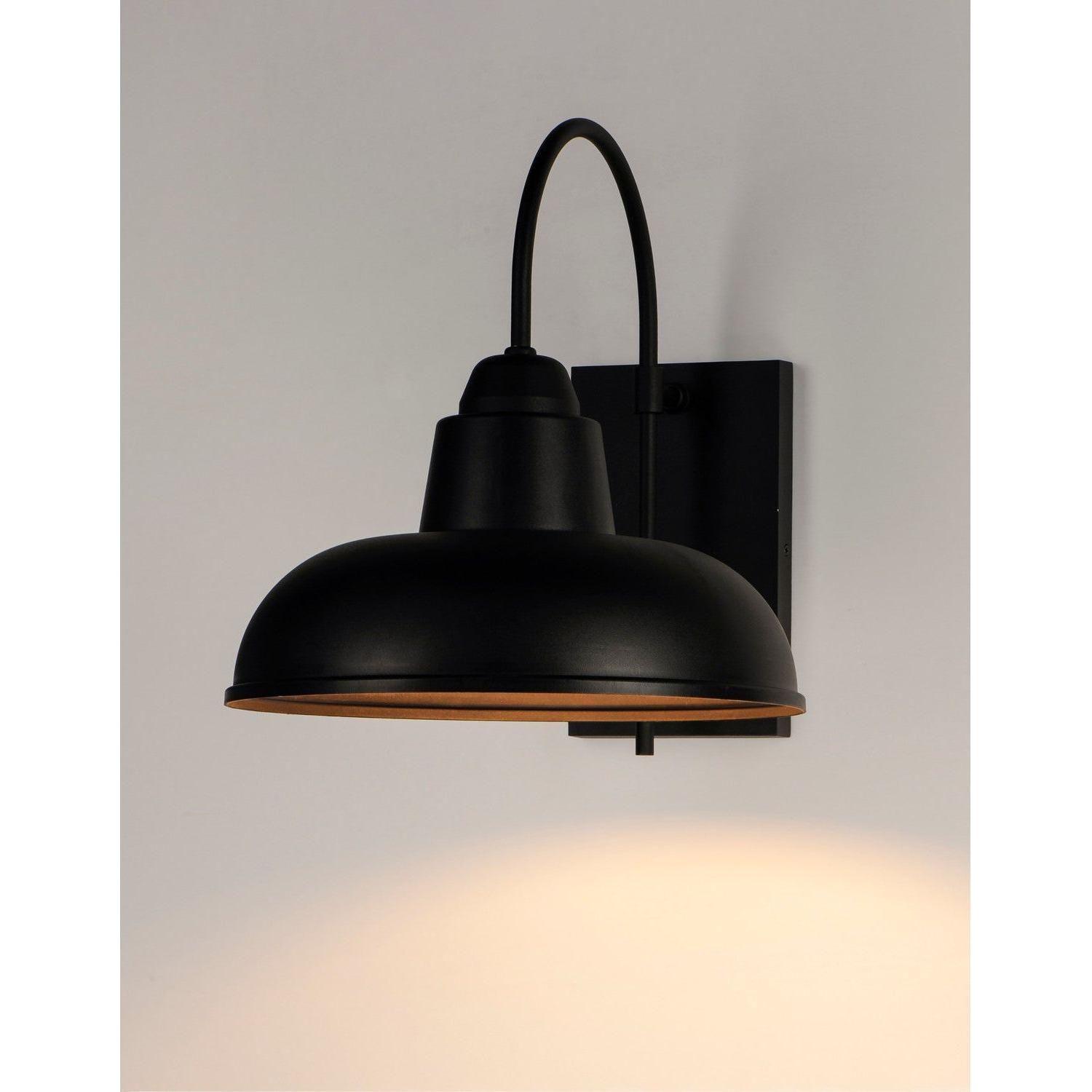 Maxim Lighting - Industrial Outdoor Wall Lantern - 10118BK - Canada Light Shop