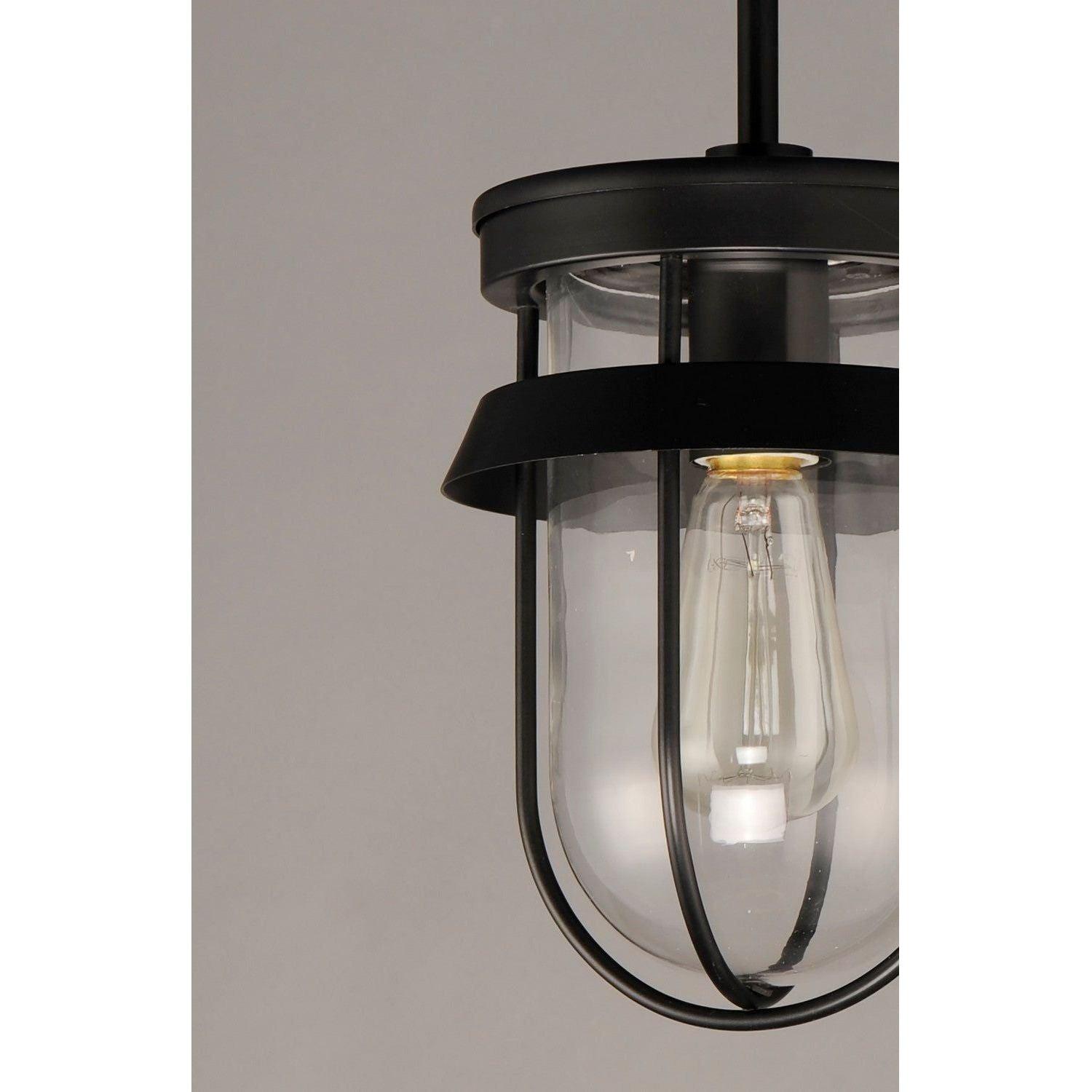 Maxim Lighting - Breakwater Semi-Flush Mount - 10268CLBK - Canada Light Shop