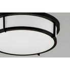 Maxim Lighting - Rogue Flush Mount - 10270WTBK - Canada Light Shop