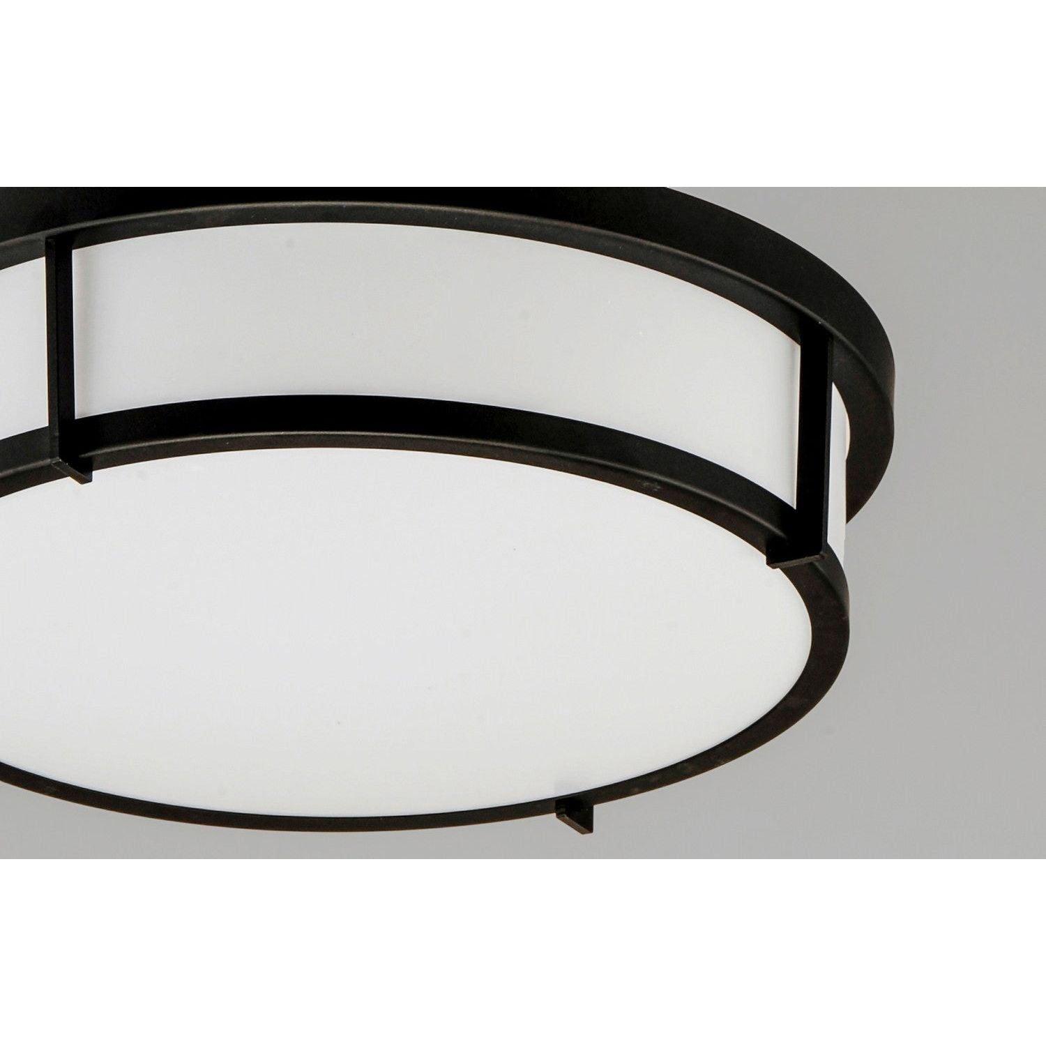 Maxim Lighting - Rogue LED Flush Mount - 10274WTBK - Canada Light Shop