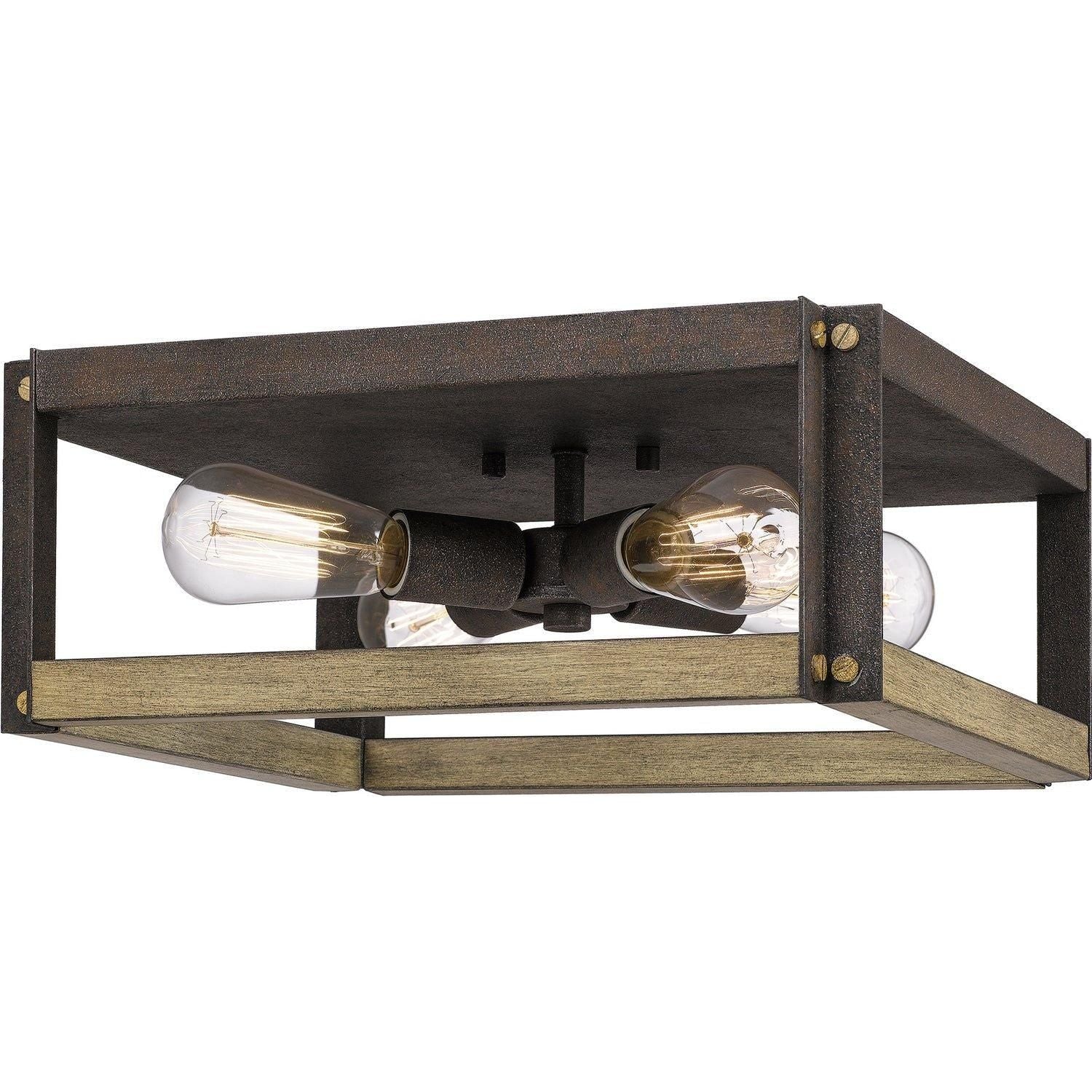 Quoizel - Finn Flush Mount - FNN1615RK - Canada Light Shop