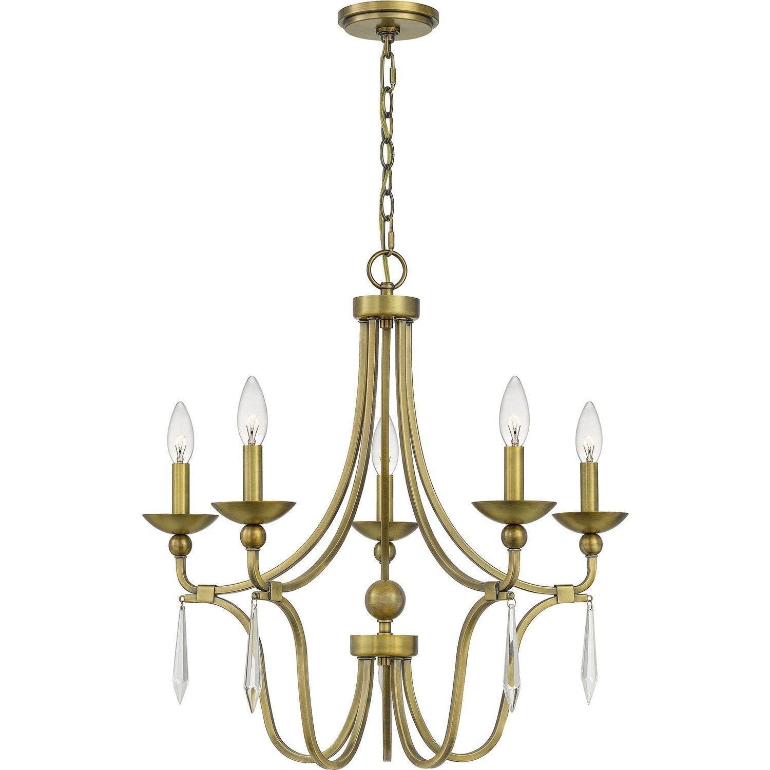 Quoizel - Joules Chandelier - JOU5025AB - Canada Light Shop