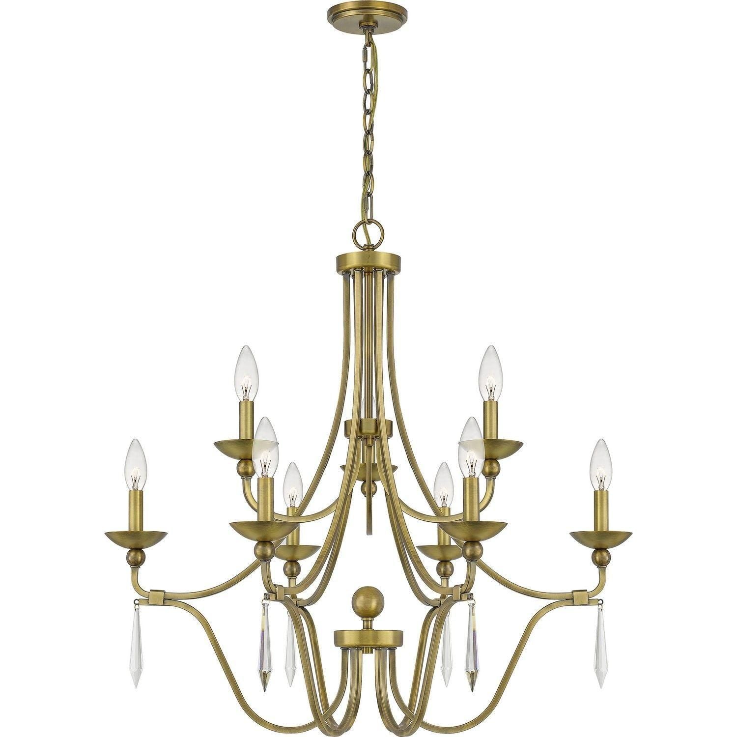Quoizel - Joules Chandelier - JOU5032AB - Canada Light Shop