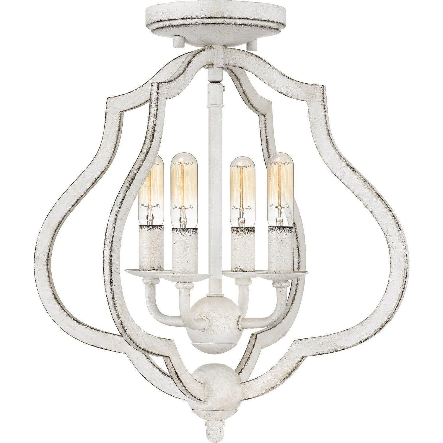 Quoizel - O'Keefe Semi-Flush Mount - OKF1715AWH - Canada Light Shop