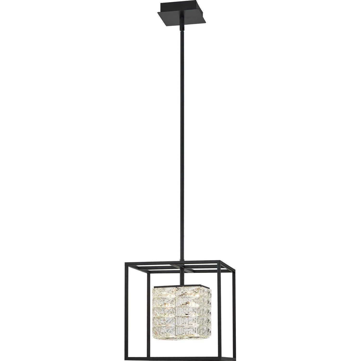 Quoizel - Dazzle LED Pendant - PCDZ2812MBK - Canada Light Shop