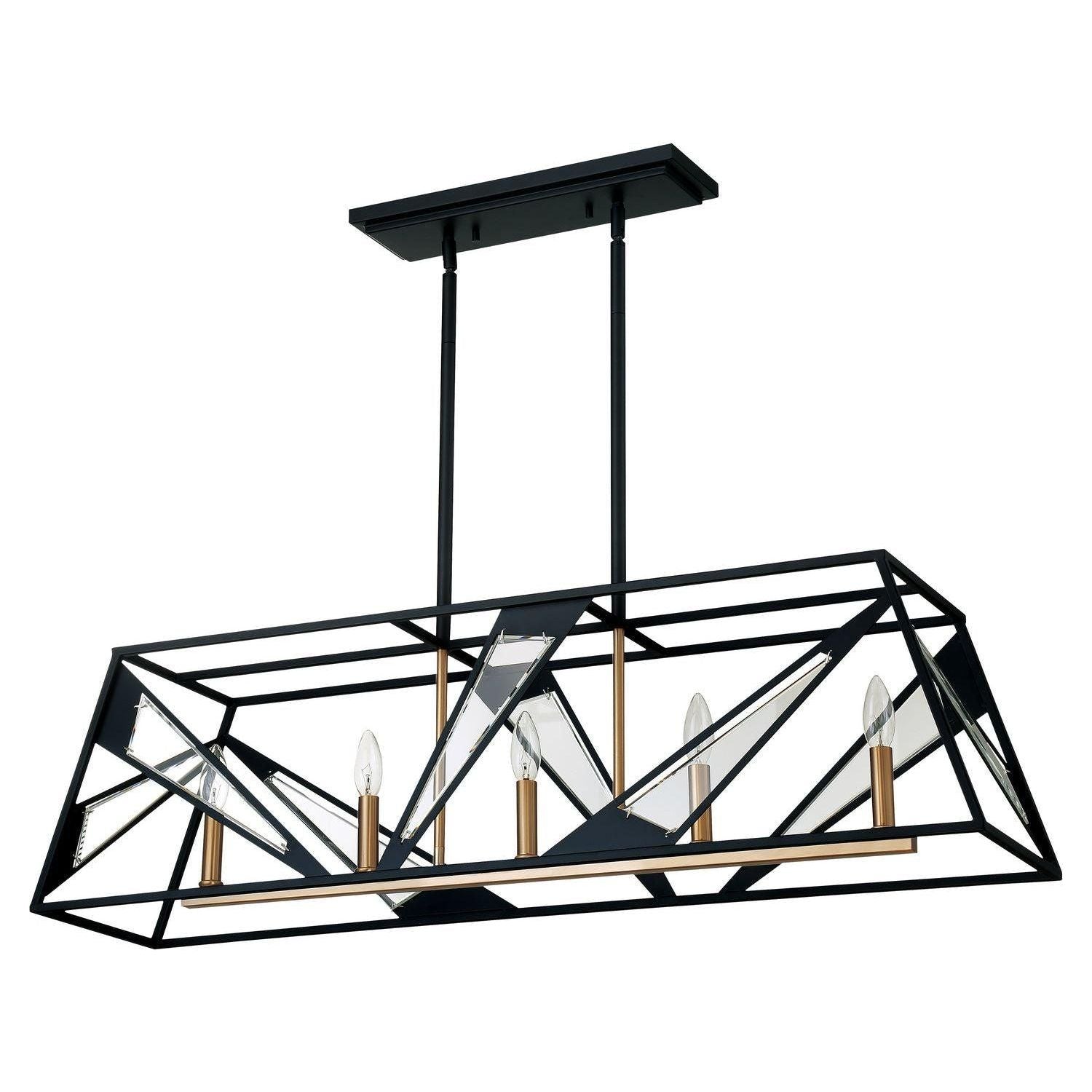 Eglo Lighting - Corrientes Linear Pendant - 204589A - Canada Light Shop