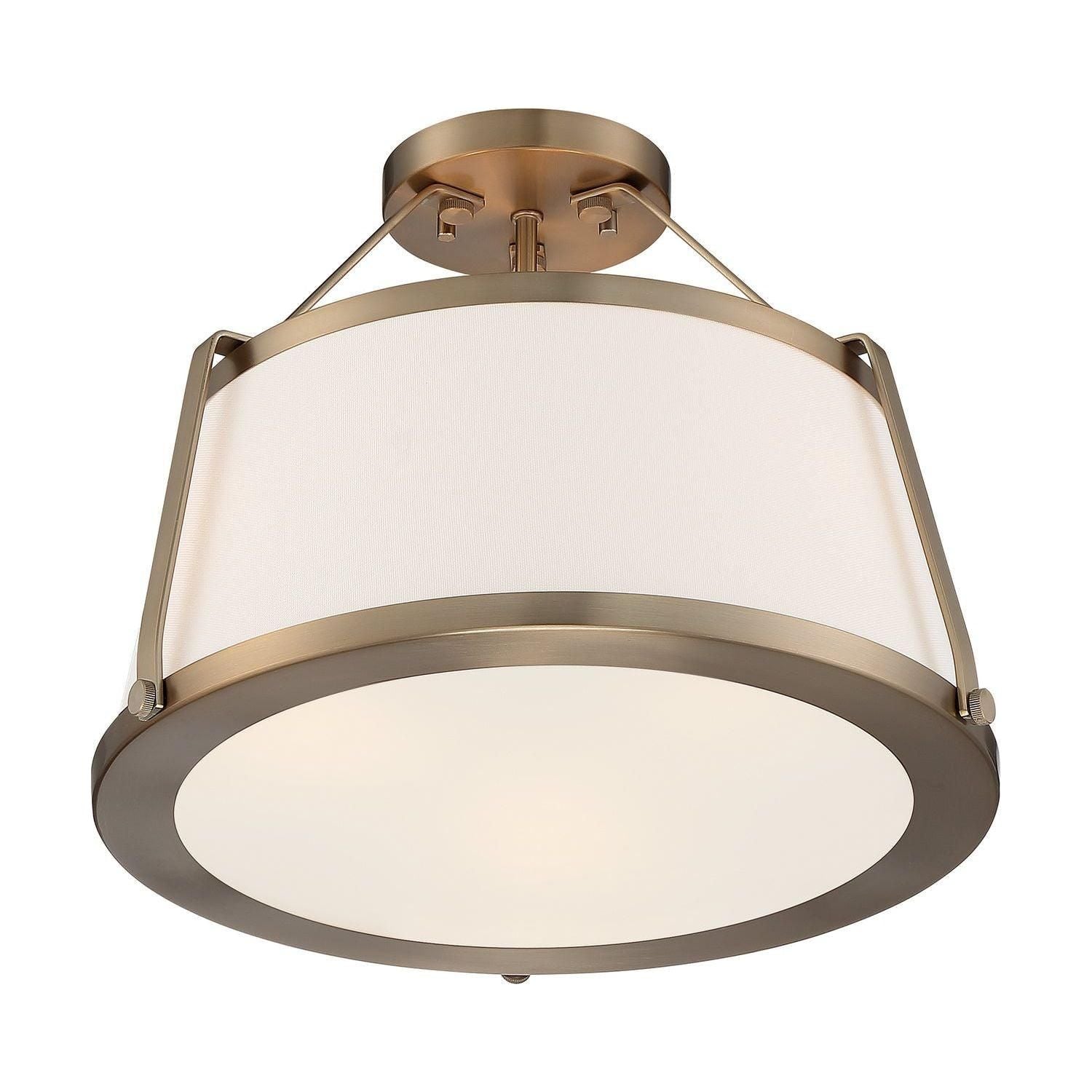 Nuvo Lighting - Cutty Semi Flush Mount - 60-6997 - Canada Light Shop