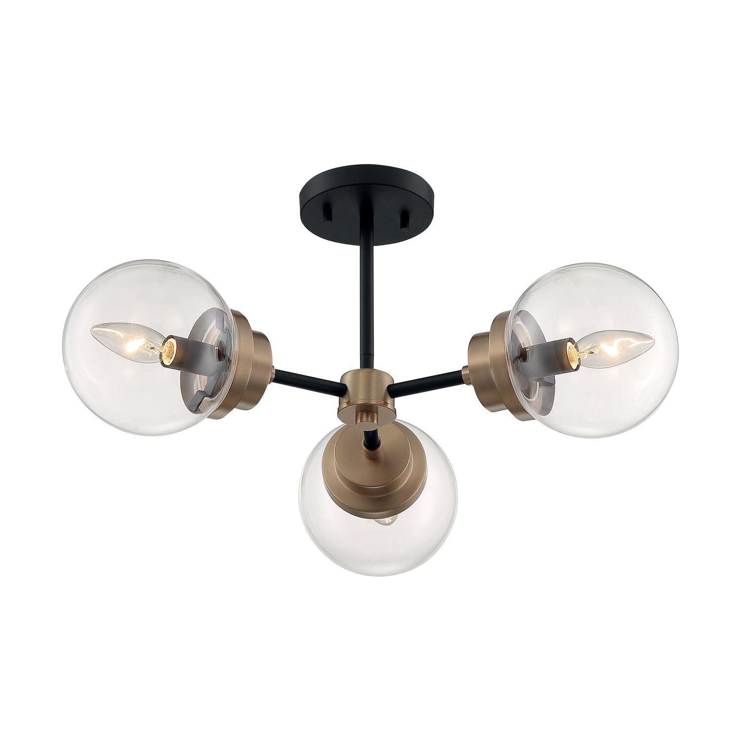 Nuvo Lighting - Axis Semi Flush Mount - 60-7123 - Canada Light Shop