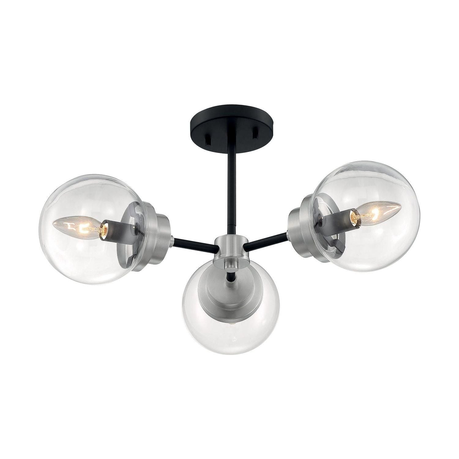 Nuvo Lighting - Axis Semi Flush Mount - 60-7133 - Canada Light Shop