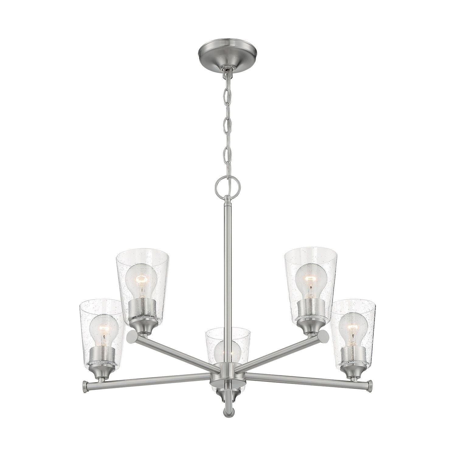 Nuvo Lighting - Bransel Chandelier - 60-7185 - Canada Light Shop