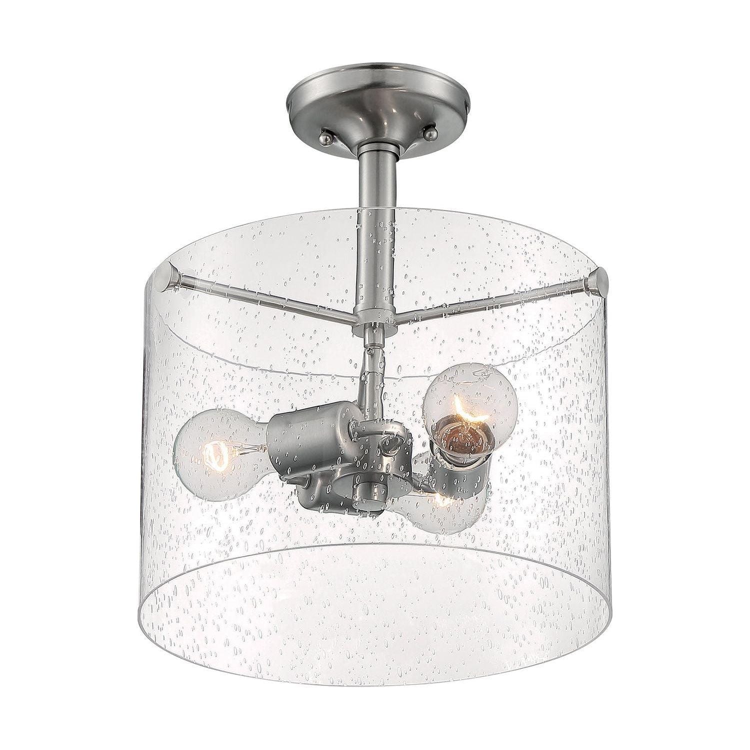 Nuvo Lighting - Bransel Semi Flush Mount - 60-7188 - Canada Light Shop