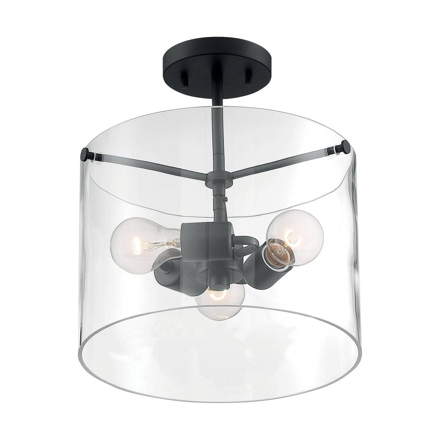 Nuvo Lighting - Sommerset Semi Flush Mount - 60-7278 - Canada Light Shop