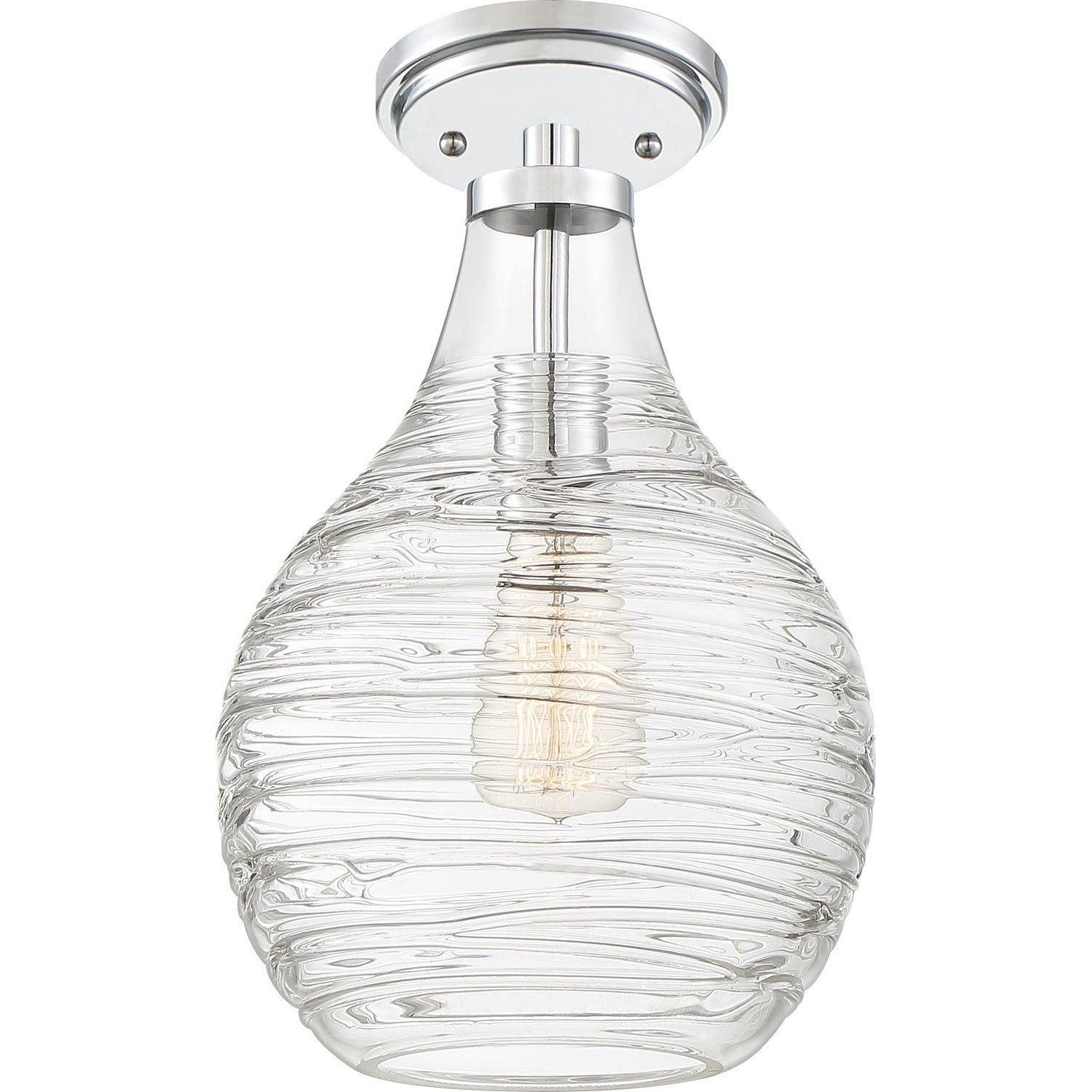 Quoizel - Genie Semi-Flush Mount - QSF4019C - Canada Light Shop