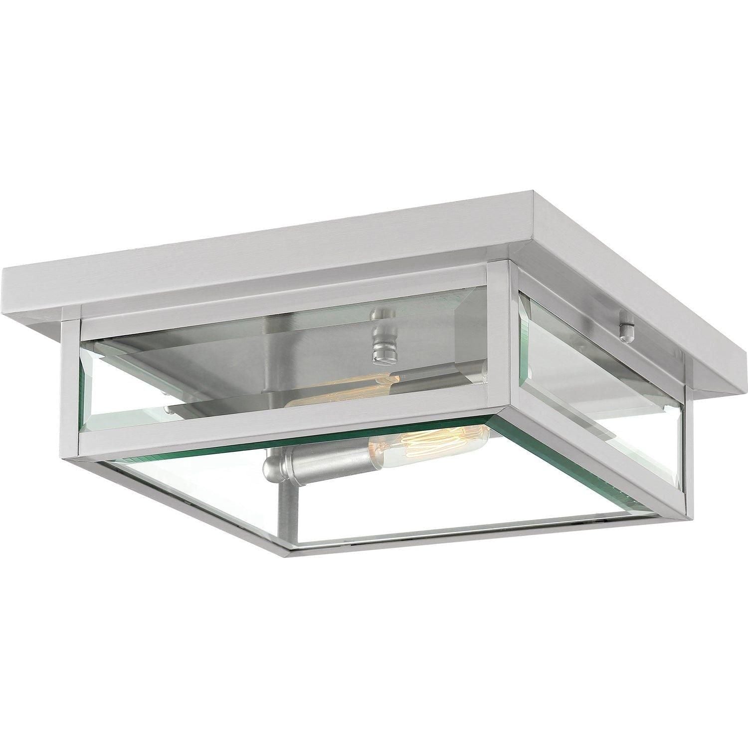Quoizel - Westover Outdoo Flush Mount - WVR1612SS - Canada Light Shop
