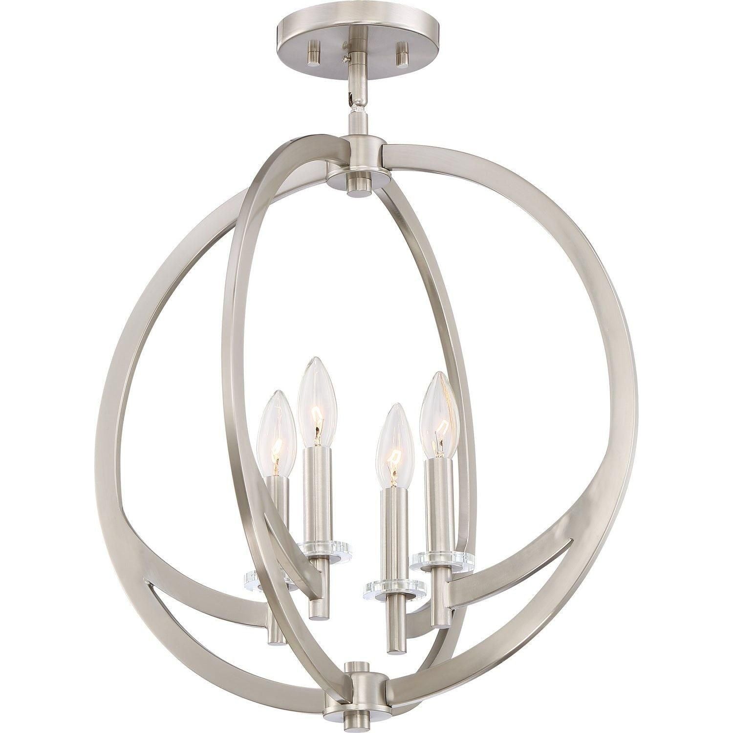 Quoizel - Orion Semi-Flush Mount - ON1718BN - Canada Light Shop