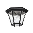Kichler - Madison Outdoor Ceiling Mount - 9850BK - Canada Light Shop