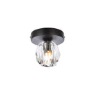 Elegant Lighting - Eren LED Flush Mount - 3505F5BK - Canada Light Shop