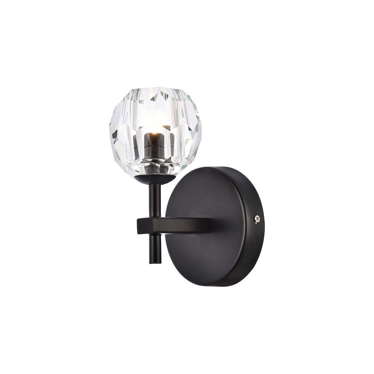 Elegant Lighting - Eren LED Wall Sconce - 3505W6BK - Canada Light Shop