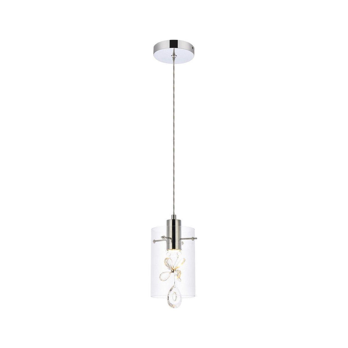 Elegant Lighting - Hana LED Pendant - 5202D6C - Canada Light Shop