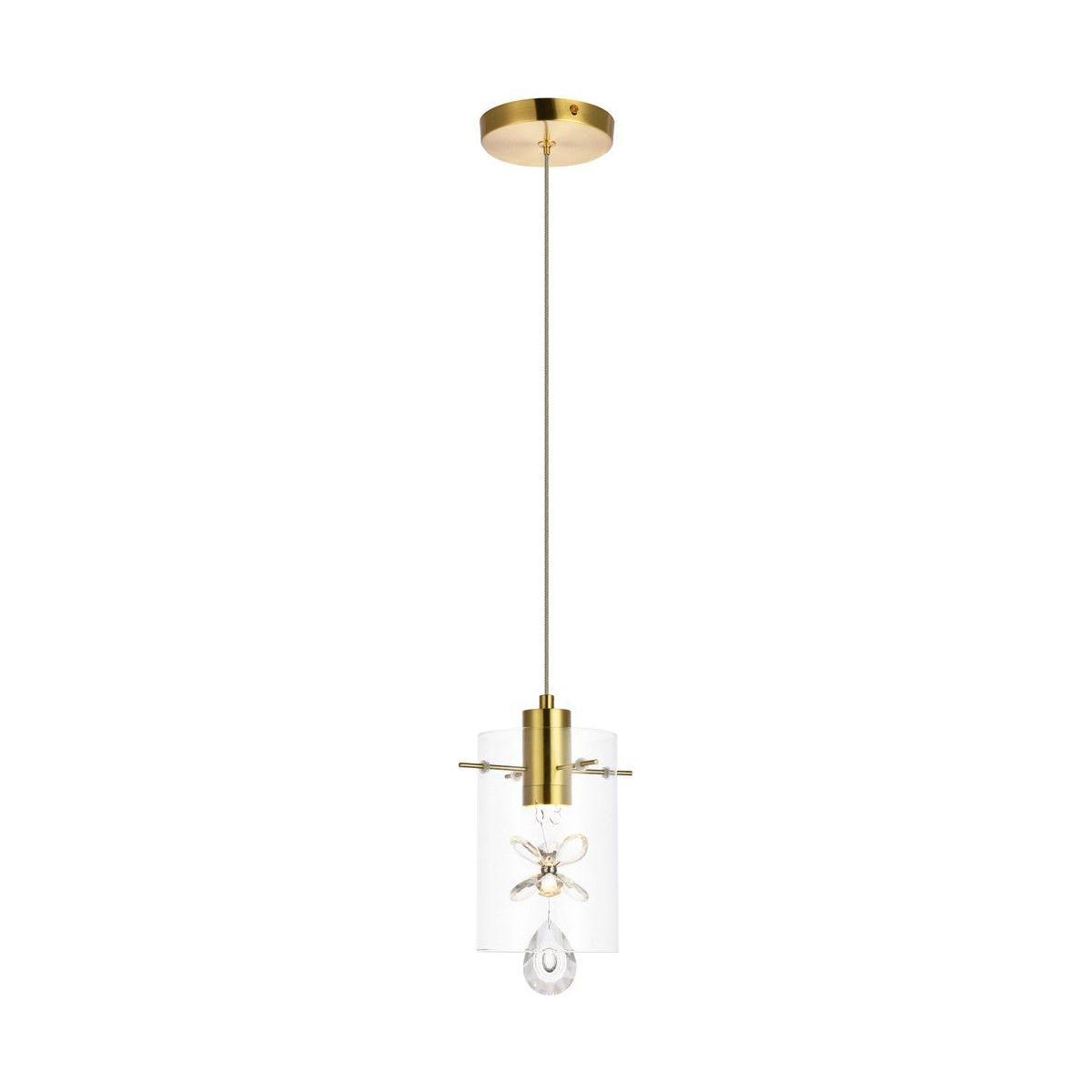 Elegant Lighting - Hana LED Pendant - 5202D6G - Canada Light Shop
