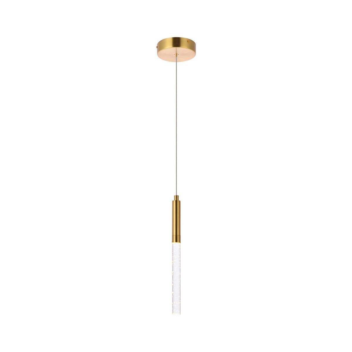 Elegant Lighting - Ruelle LED Pendant - 5203D5G - Canada Light Shop