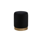 Elegant Lighting - Ozman Ottoman - OT1015BK - Canada Light Shop