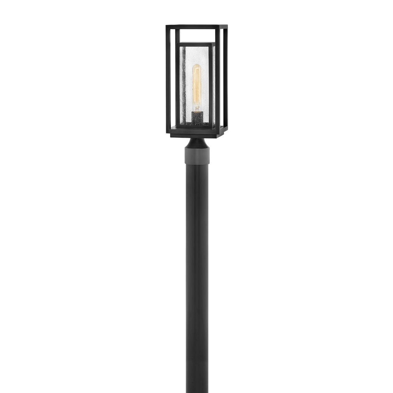 Hinkley Canada - 1001BK - LED Post Top or Pier Mount Lantern - Republic - Black