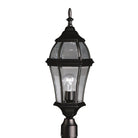 Kichler - Townhouse Outdoor Post Mount - 9992BK - Canada Light Shop