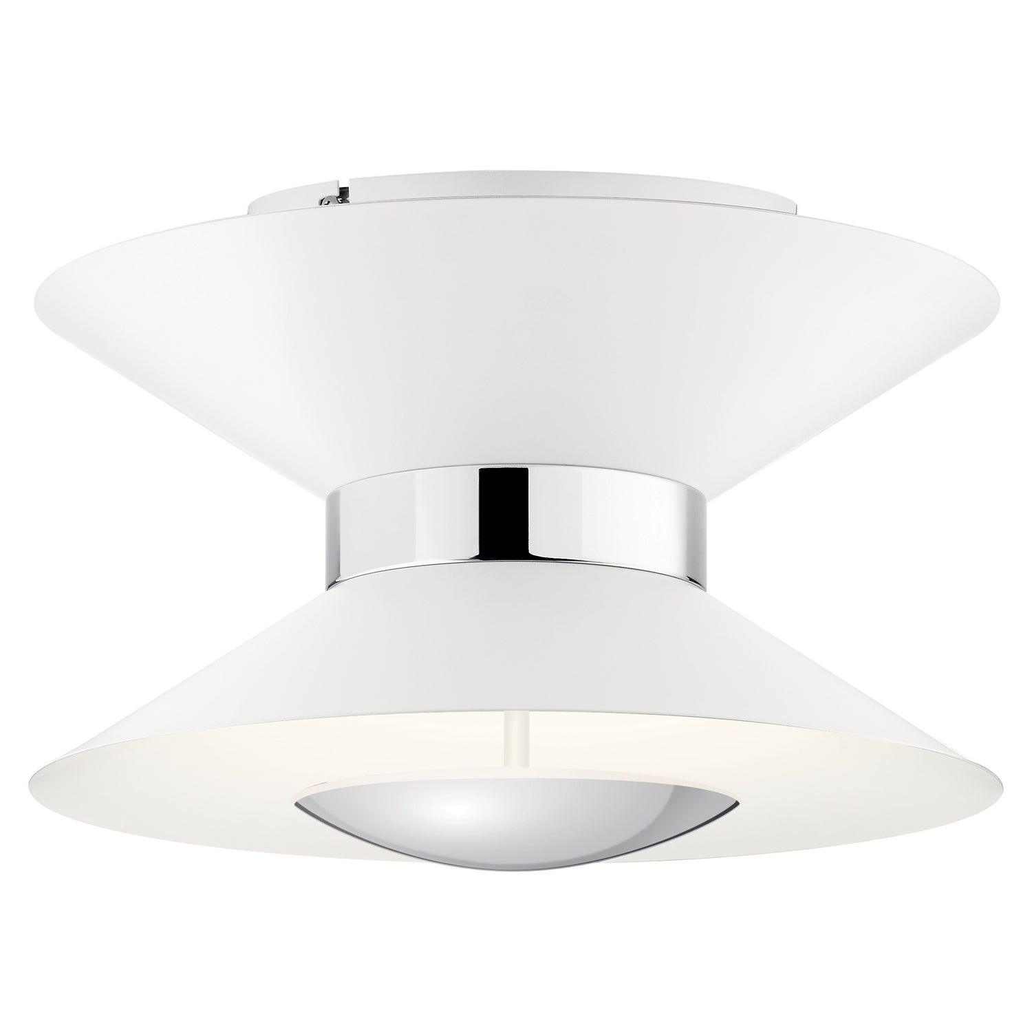 Kichler - Kordan LED Semi Flush Mount - 84132MWH - Canada Light Shop