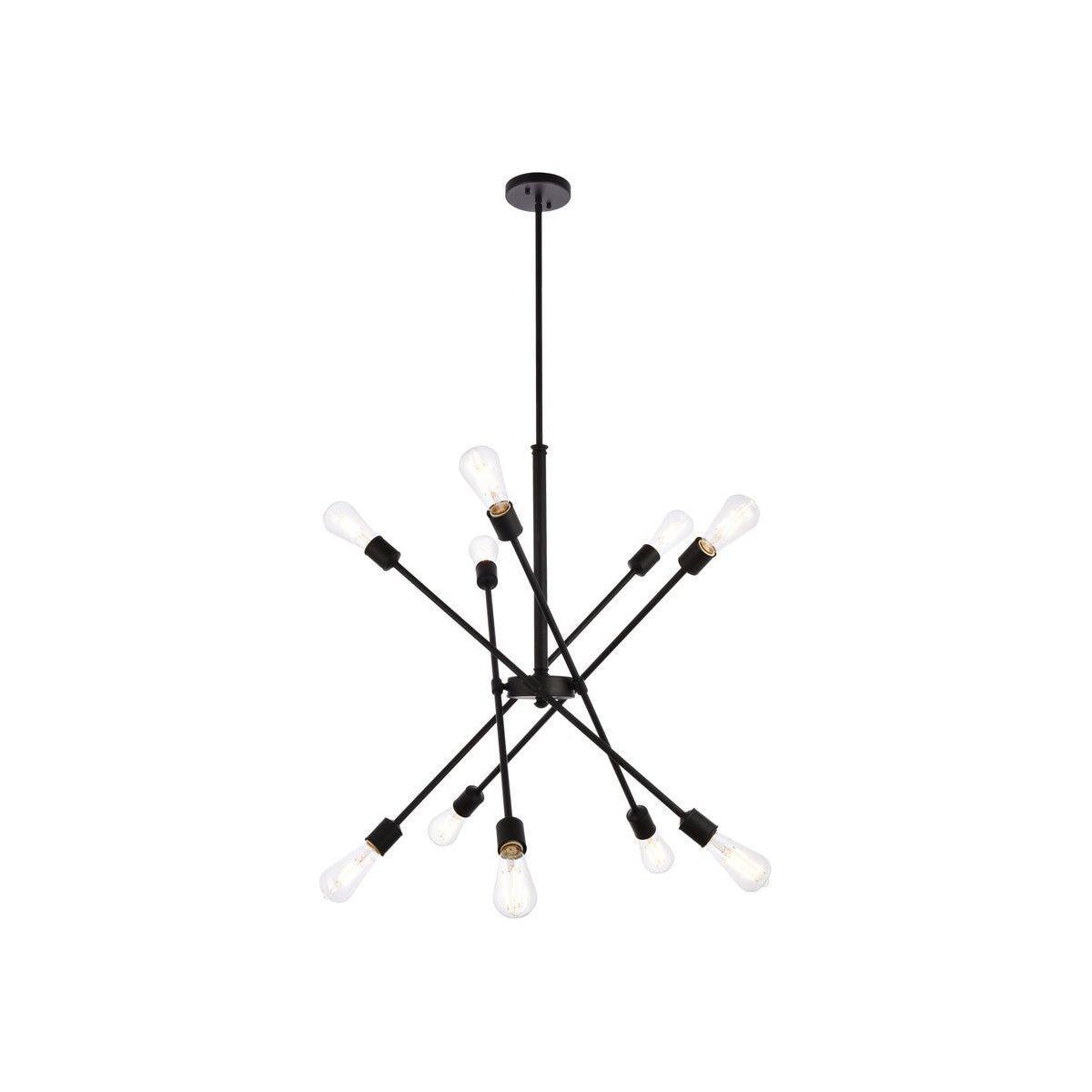 Elegant Lighting - Axel Multi-Light Pendant - LD8003D28BLA - Canada Light Shop