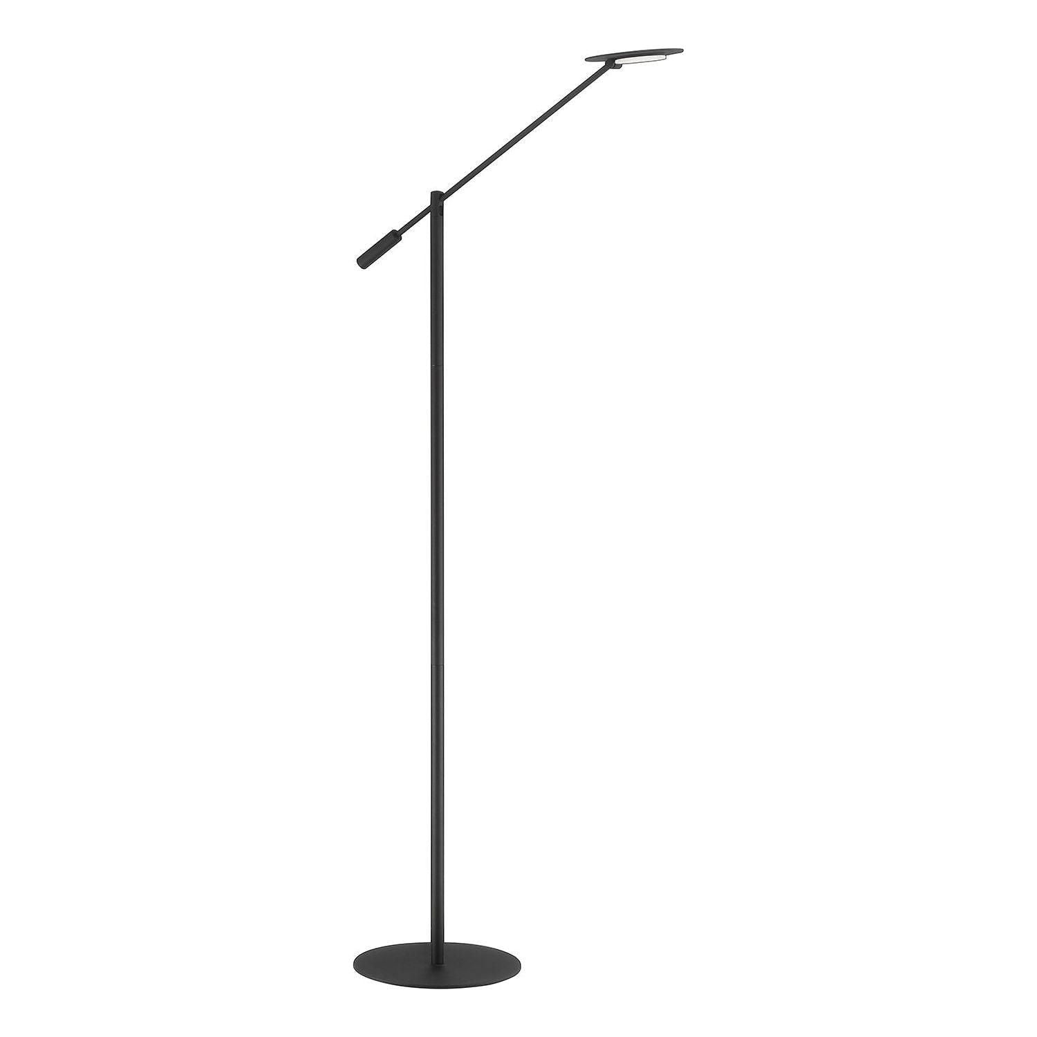 Kendal Lighting - Revelation LED Floor Lamp - FL5016-BLK - Canada Light Shop