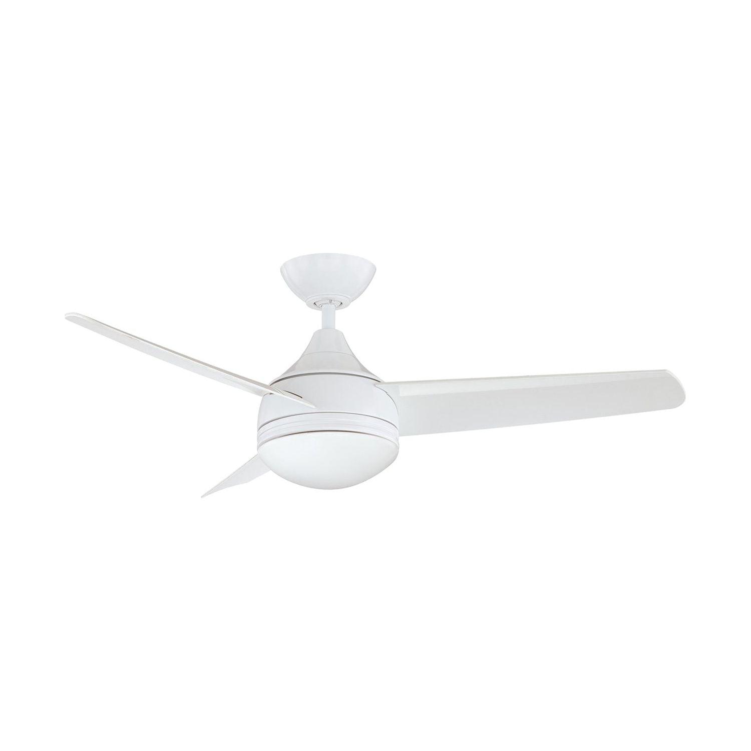 Kendal Lighting - Moderno Led Ceiling Fan - AC19242L-WH - Canada Light Shop