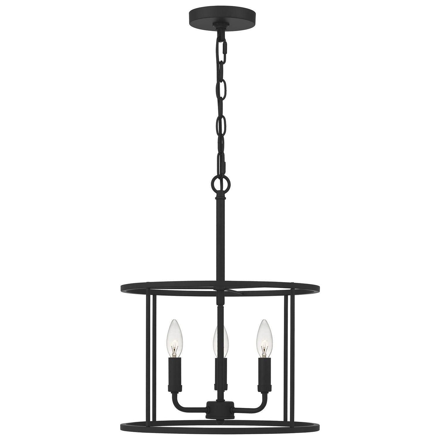 Quoizel - Abner Pendant - ABR2814MBK - Canada Light Shop