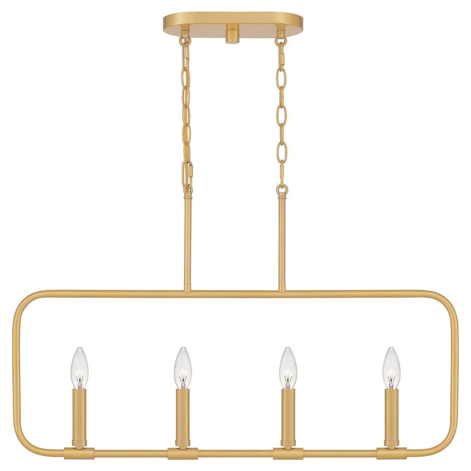 Quoizel - Abner Linear Chandelier - ABR432AB - Canada Light Shop